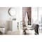 James Martin Vanities Alicante 24in Single Vanity, Glossy White w/ White Glossy Composite Stone Top E110V24GWWG - alternate 4